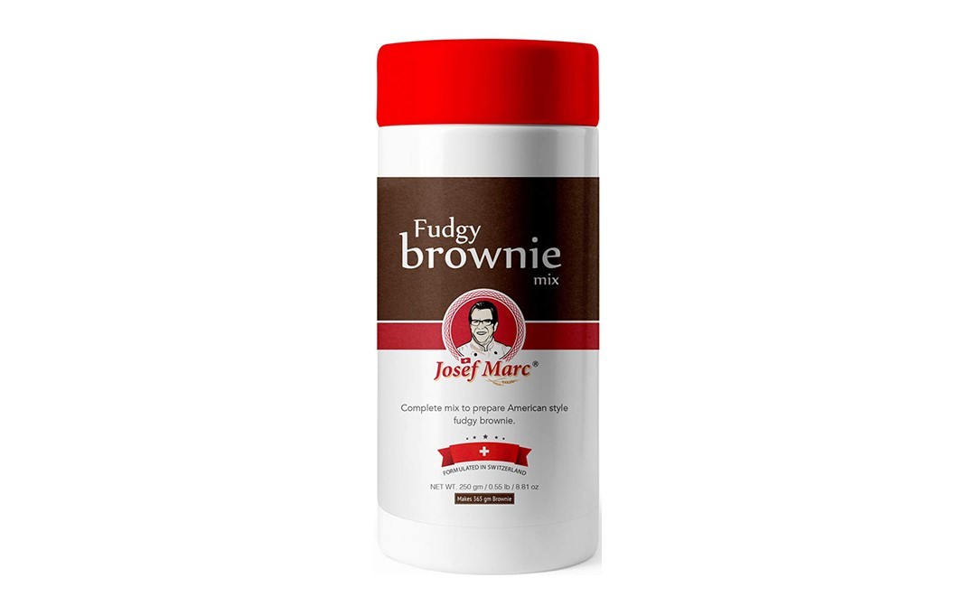 Josef Marc Fudgy Brownie Mix    Plastic Bottle  250 grams